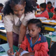 Girls in school, Ethiopia